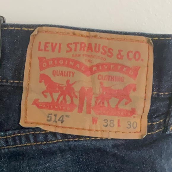 Levi's Relaxed Blue Denim Jeans Timeless Style 514 - Picture 2 of 10